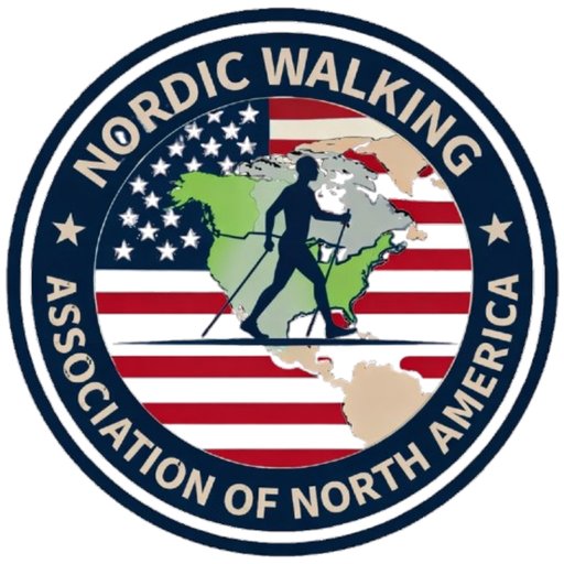 NWANA, Nordic Walking Association of North America, logo