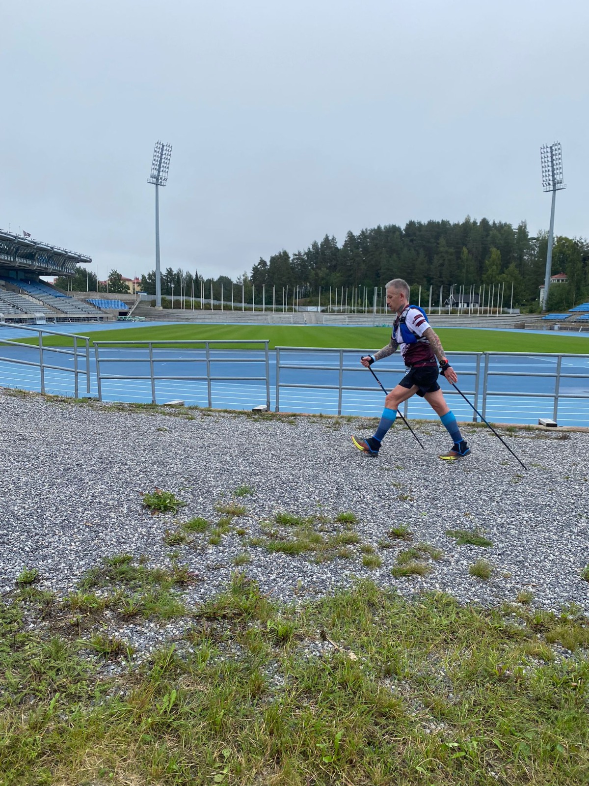 Leonids Reinholds Nordic Walking competition
