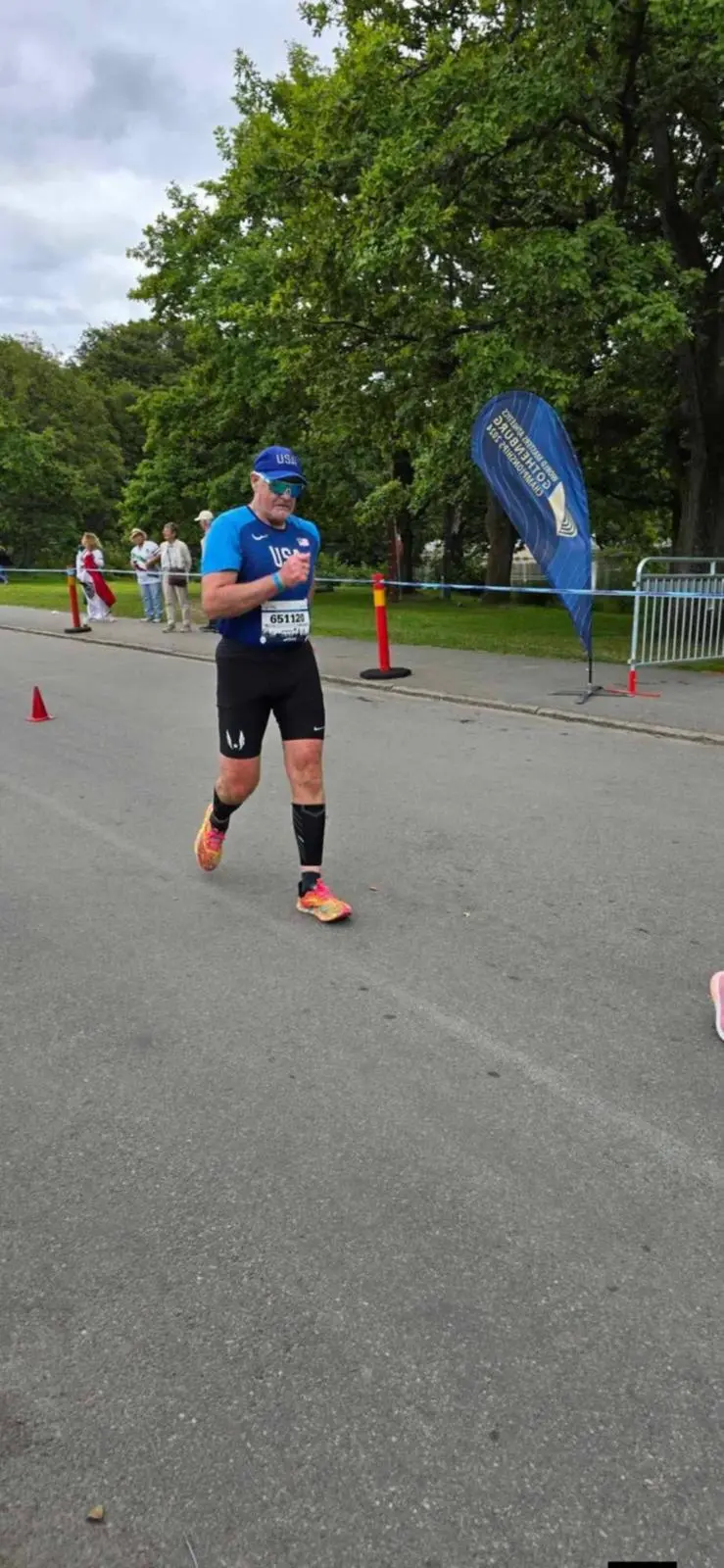 Tommy Aunan — World Masters Athletics Championships, Gothenburg 2024, 10km Racewalk