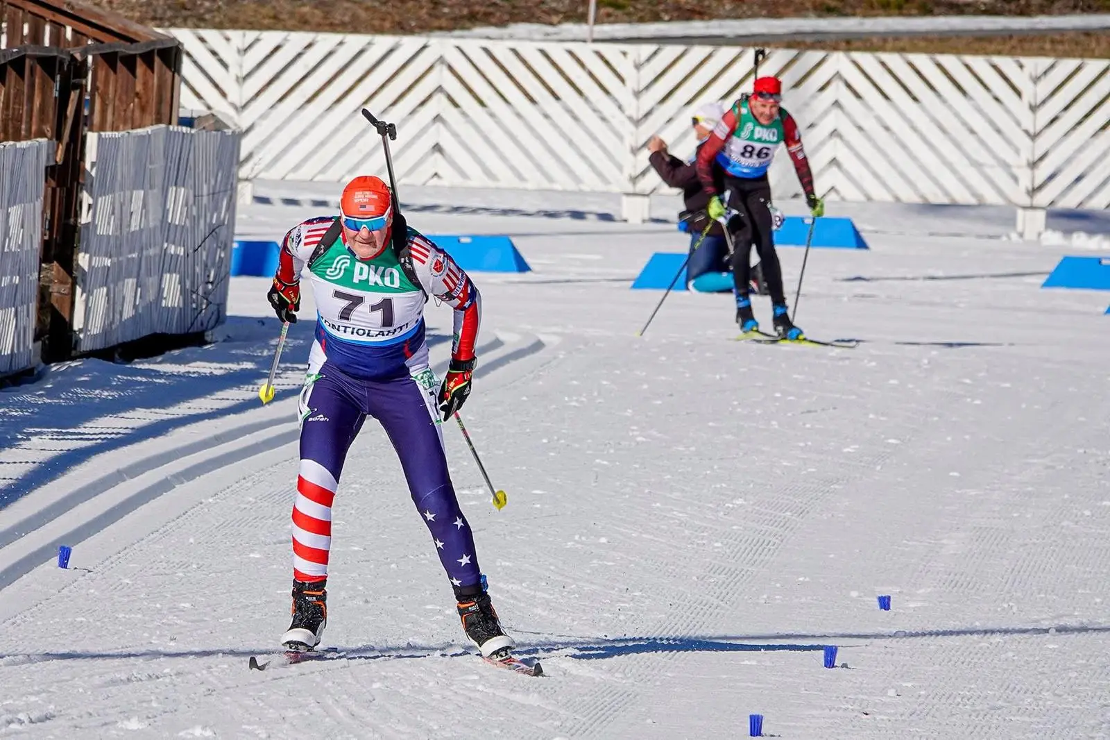 Tommy Aunan — Sprint Race, World Masters Biathlon Championships, Kontiolahti Finland March 2026